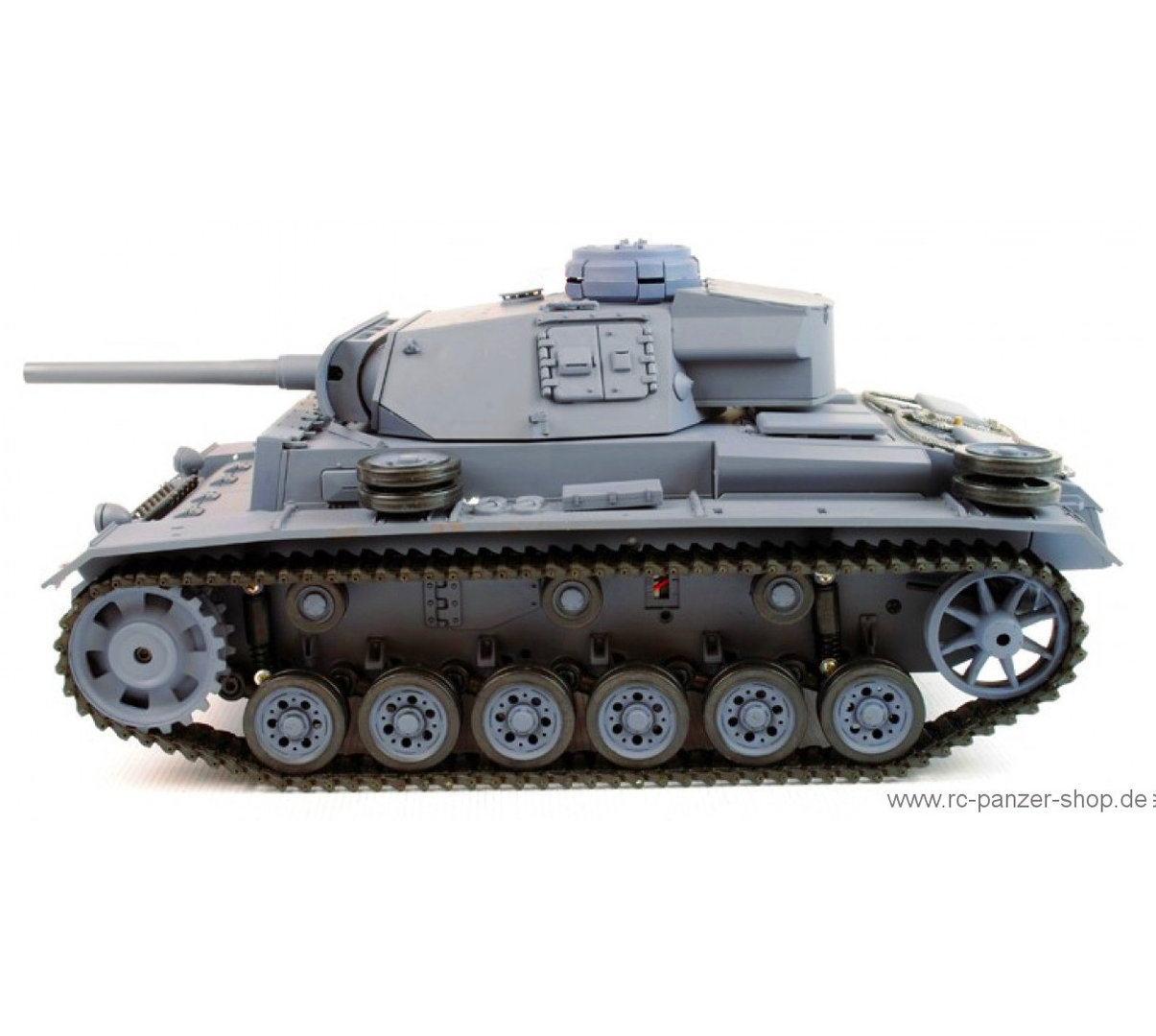 Newest Henglong 1:16 Panzer III R/C Tank Steel Gearbox IR and Airsoft 