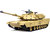 RC Panzer M1A2 Abrams 1:16 Heng Long Rauch Sound Stahlgetriebe BB + IR, 2,4Ghz V7.0
