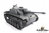 RC Tank "Stug III" Full Metal, Mato, IR, recoil system, 2,4 GHz, grey