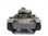 RC Panzer "Panzer III" Vollmetall, Mato, 2,4 GHz, 360° Turm, Schussfunktion, lackiert