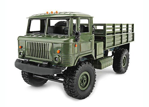 Amewi [WPL] GAZ-66 4WD RC Military Truck RTR, 1:16, 2,4 GHz