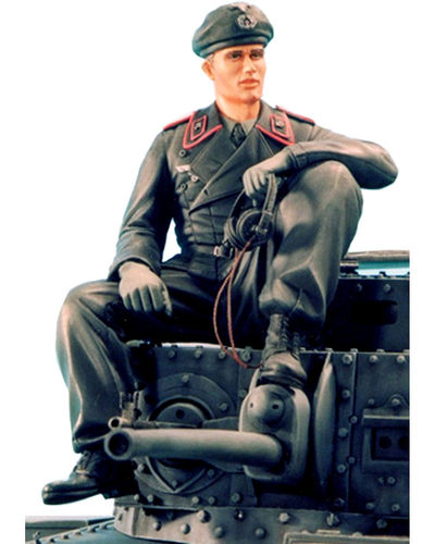 SOL Figure Kit Resin Figure german Tank Commander WW II, scale 1:16