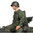 Torro 1:16 Figuren Serie Figur "U.S. Captain Infanterie" sitzend