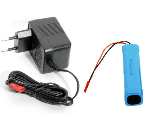 Battery and charger for M16 Halftrack Vehicle
