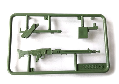 Leopard 2A6 MG3 for turrets, plastic