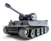 RC Tank "Tiger 1" Super-Pro Upgrade Heng Long 2,4 Ghz 1:16 BB+IR steelgear metaltracks V7.0