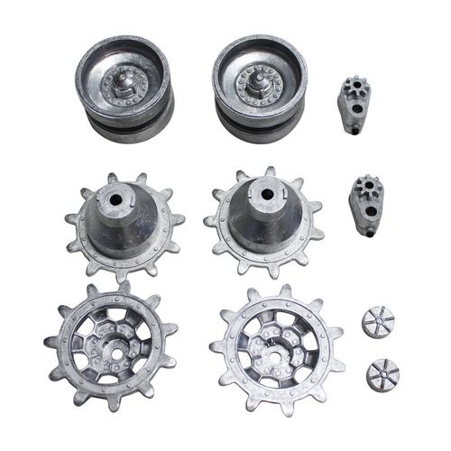 Leopard 2A6 drive wheels and impellers with stub axles, metal