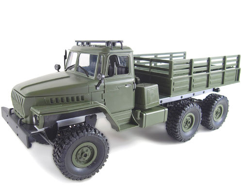 Ural 4320 RC Military Truck Lorry 6WD RTR, 1:16, 2,4 GHz