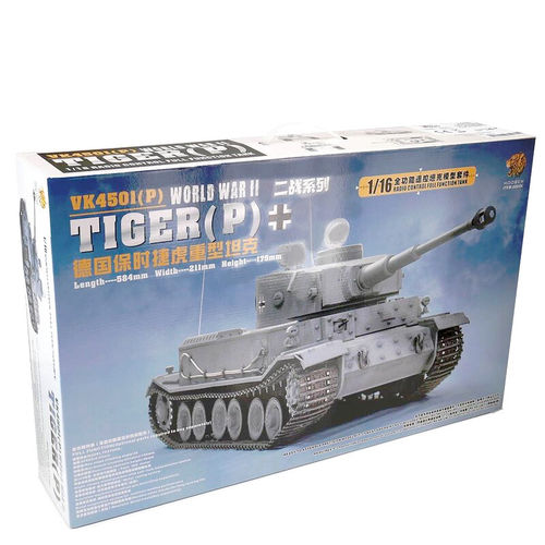 Porsche Tiger Tank, Kit, scale 1:16, HOOBEN