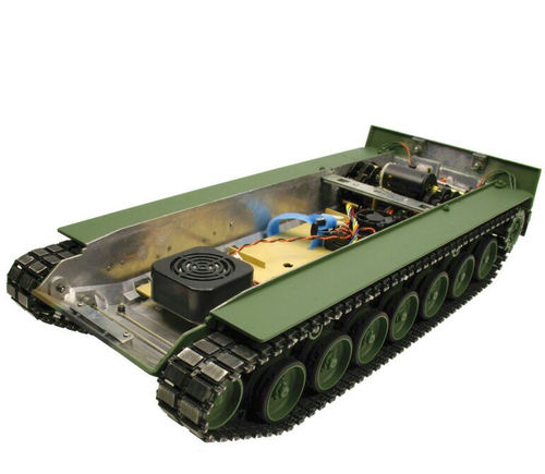 Leopard 2A6 Metallunterwanne, Torro, Stahlgetriebe, Metallketten, lackiert