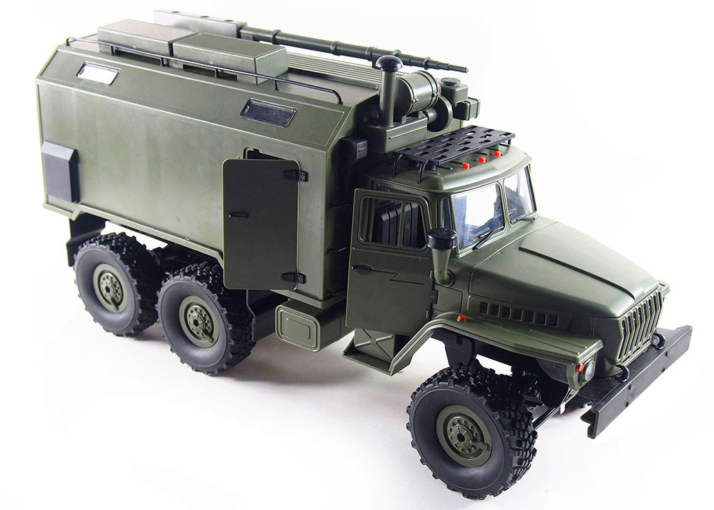 Mibee 1/12 RC 6WD 2,4 GHz Militär LKW Armee LKW Geländewagen RTR Auto Geschenk für Erwachsene Kinder Jungen