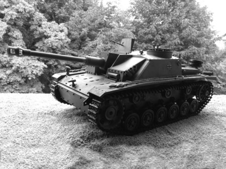 Kundenprojekt RC Panzer Sturmgeschütz III 1:16 von R. Ruland\\n\\n11.10.2017 18:11