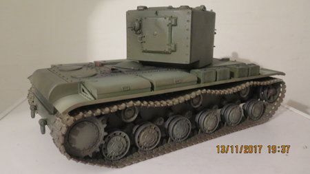 Kundenprojekt RC Panzer KV-2 1:16 von F. Trinkl\\n\\n23/12/2017 11:04