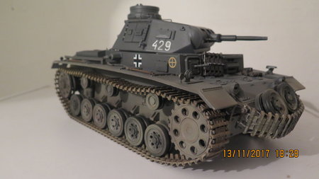 Kundenprojekt RC Panzer Panzer III F 1:16 von F. Trinkl\\n\\n22.12.2017 14:59