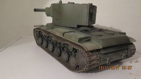 Kundenprojekt RC Panzer KV-2 1:16 von F. Trinkl\\n\\n22.12.2017 14:42