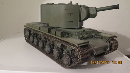 Kundenprojekt RC Panzer KV-2 1:16 von F. Trinkl\\n\\n22.12.2017 14:40