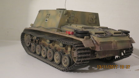 Kundenprojekt RC Panzer Sturmpanzer 33 Sig 1:16 von F. Trinkl\\n\\n22/12/2017 14:50