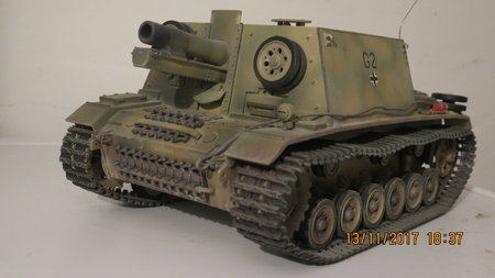 Kundenprojekt RC Panzer Sturmpanzer 33 Sig 1:16 von F. Trinkl\\n\\n22.12.2017 14:50