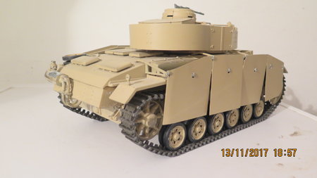 Kundenprojekt RC Panzer Panzer III M 1:16 von F. Trinkl\\n\\n22.12.2017 15:34