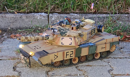 RC Panzer M1A2 Abrams, Maßstab 1:16, Heng Long, von O. Renz\\n\\n25.10.2019 03:31