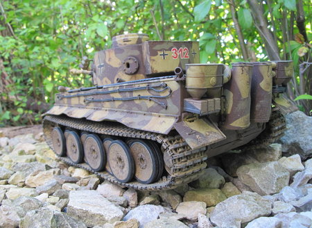 Torro Tiger 1 Panzer Bausatz 1:16 von P. Bischoff\\n\\n25.09.2022 19:00