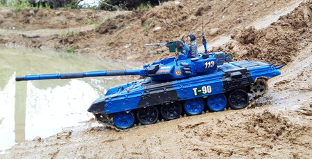 RC Tank T-90, scale 1:16, Heng Long, from D. Reist\\n\\n07/05/2021 00:26